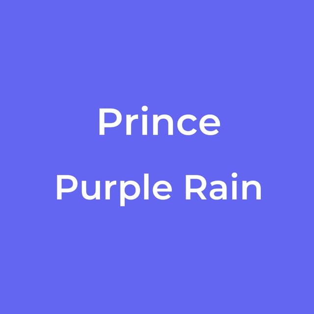 Purple Rain