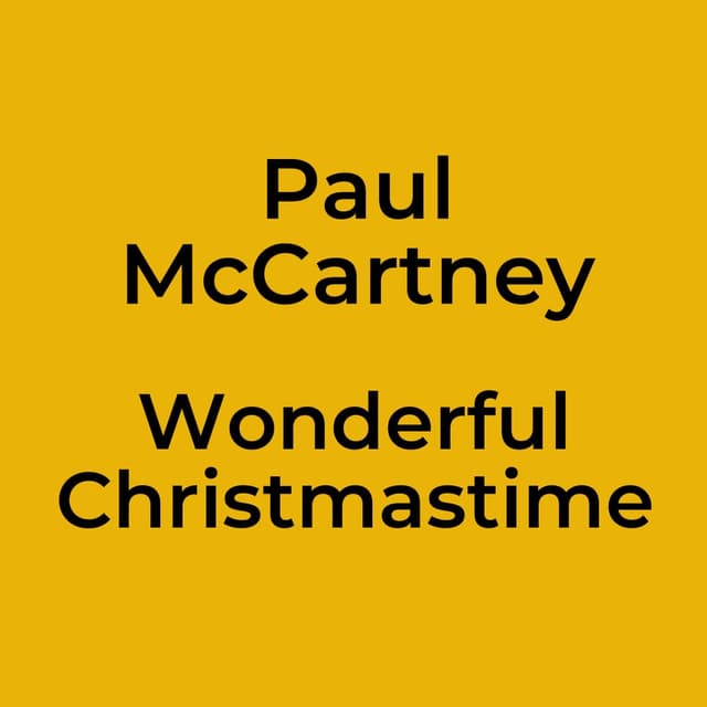 Wonderful Christmastime