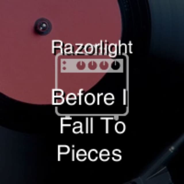 Before I Fall To Pieces