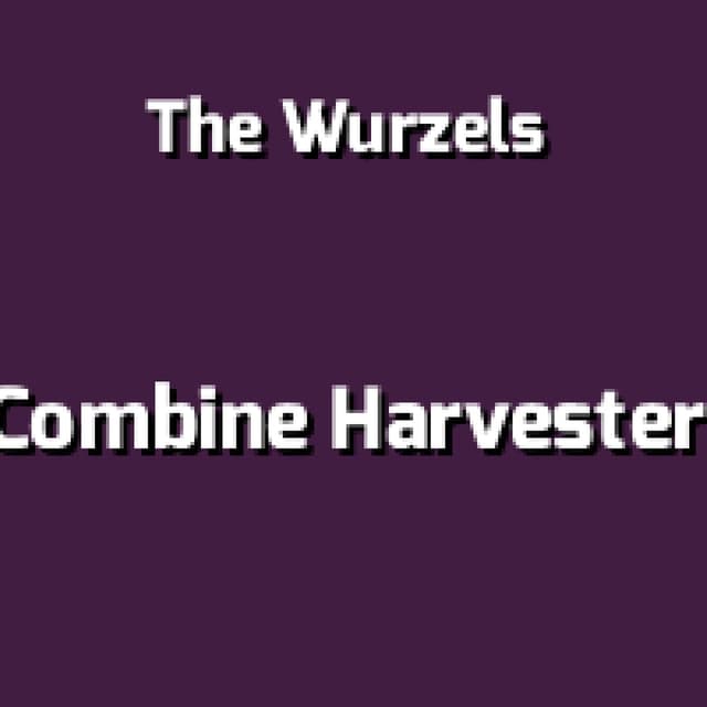 Combine Harvester (Brand New Hey)