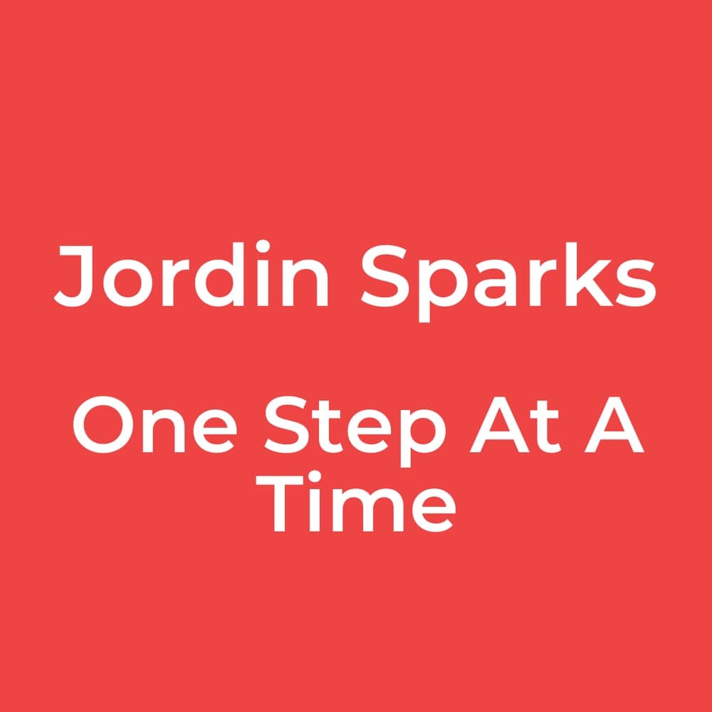 Jordin Sparks - One Step At A Time