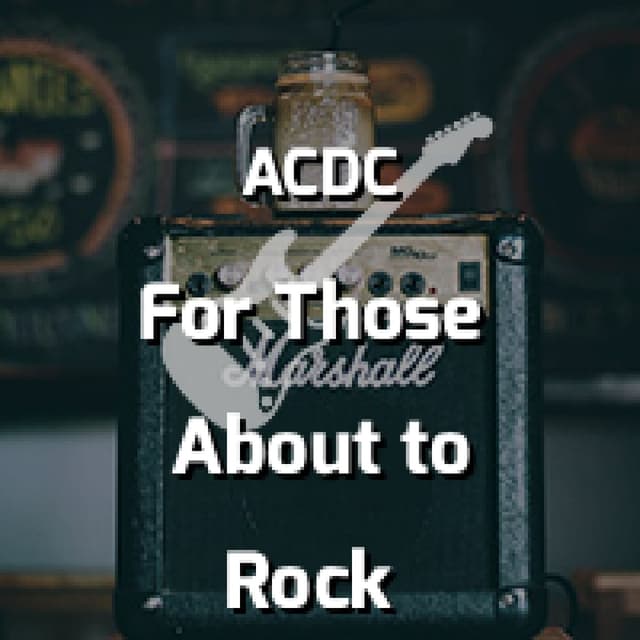 For Those About to Rock