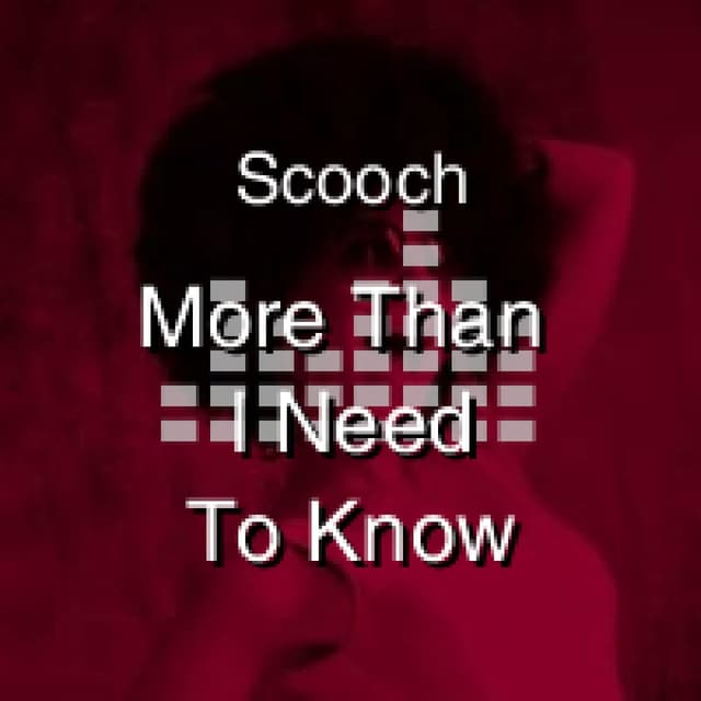 More Than I Need To Know