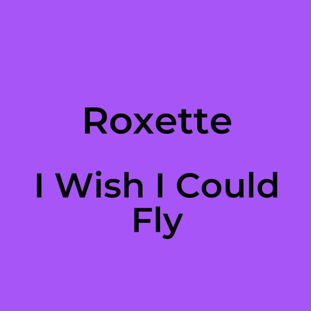 I Wish I Could Fly