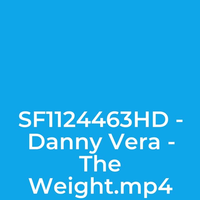SF1124463HD - Danny Vera - The Weight.mp4