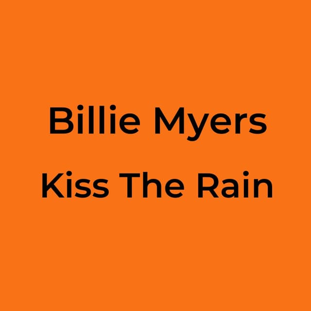 Kiss The Rain