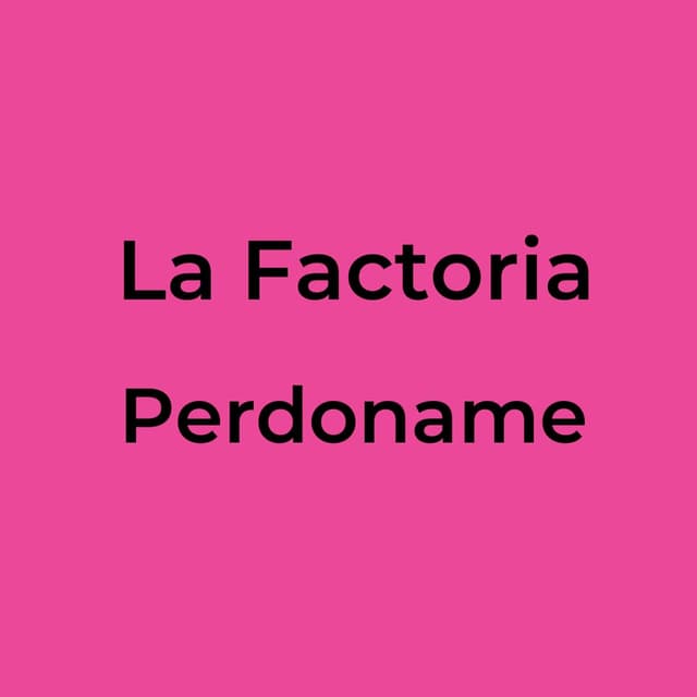 Perdoname