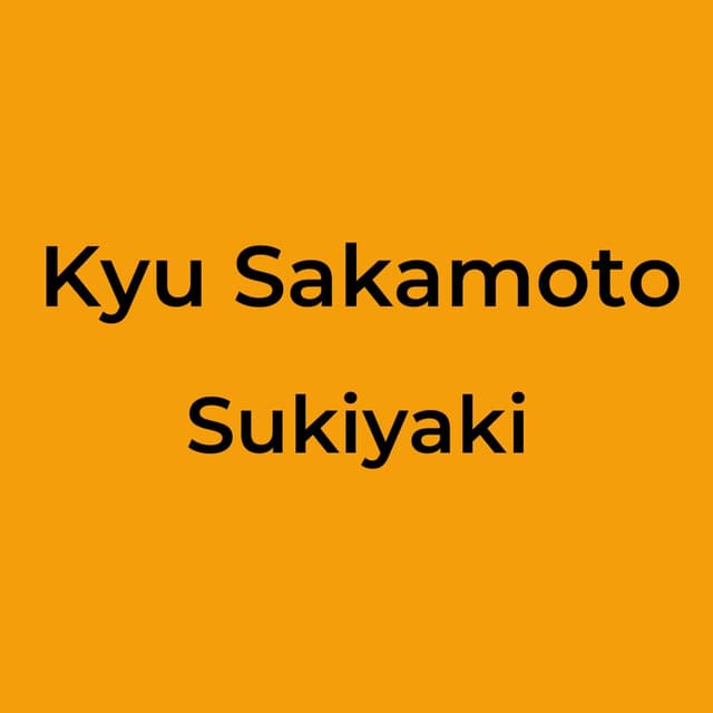 Sukiyaki