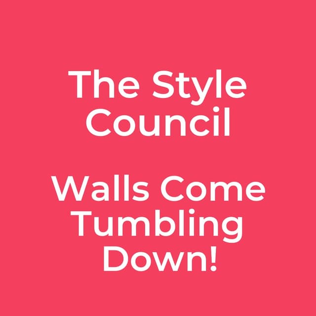 Walls Come Tumbling Down!