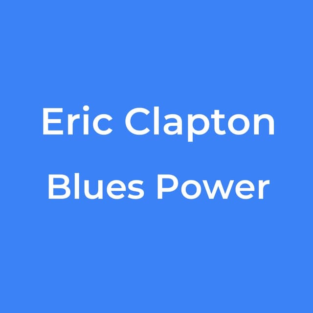 Blues Power