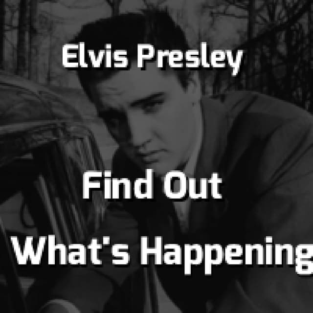 Find Out What's Happening