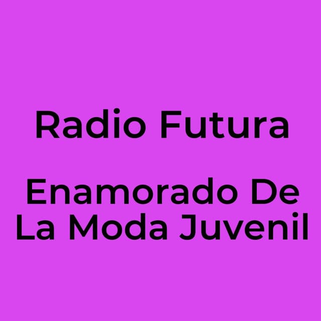 Enamorado De La Moda Juvenil