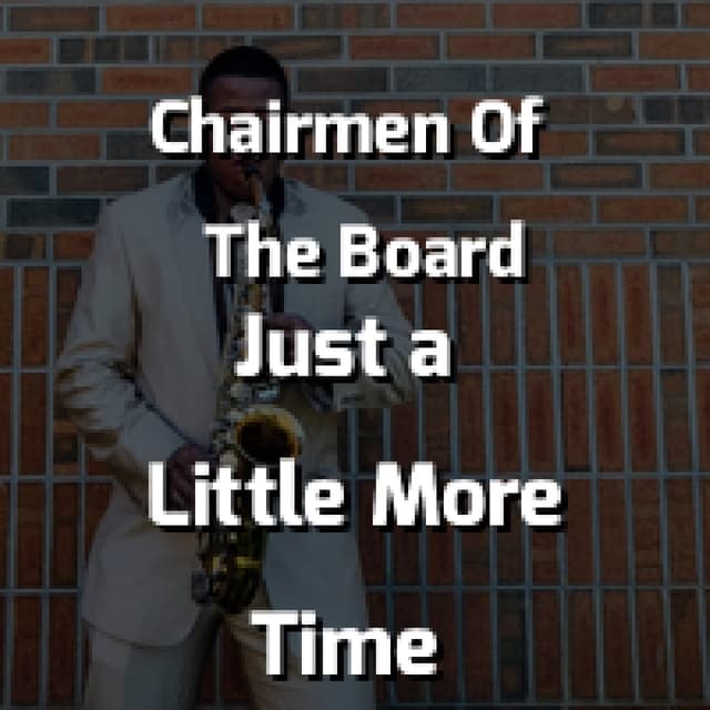 Give Me Just a Little More Time