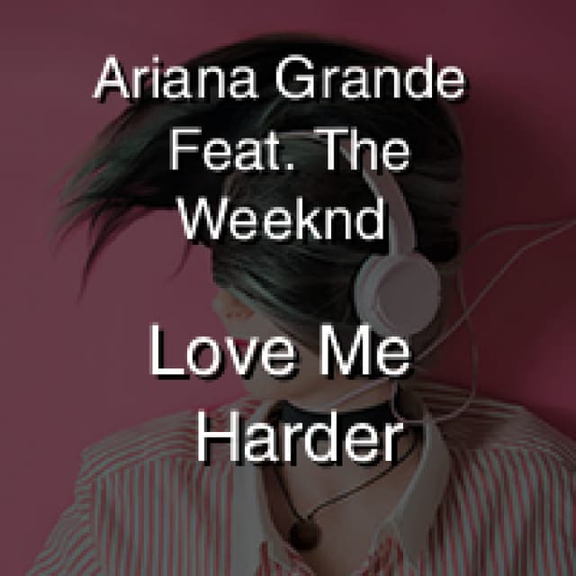 Love Me Harder