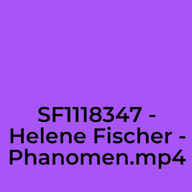 SF1118347 - Helene Fischer - Phanomen.mp4