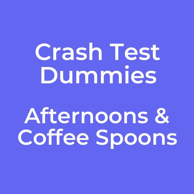 Afternoons & Coffee Spoons