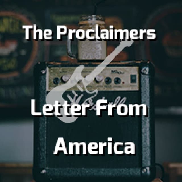 Letter From America