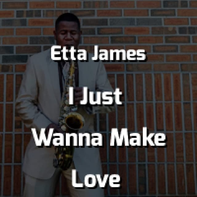 I Just Wanna Make Love To You