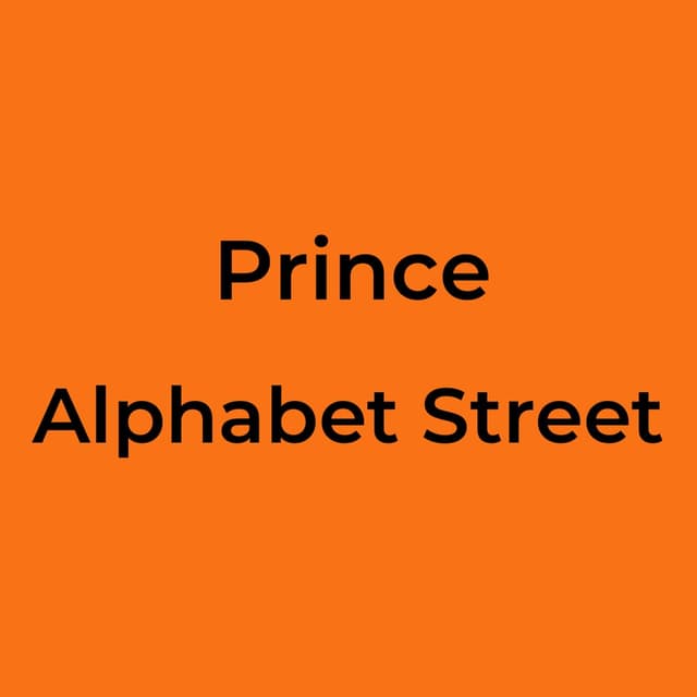 Alphabet Street