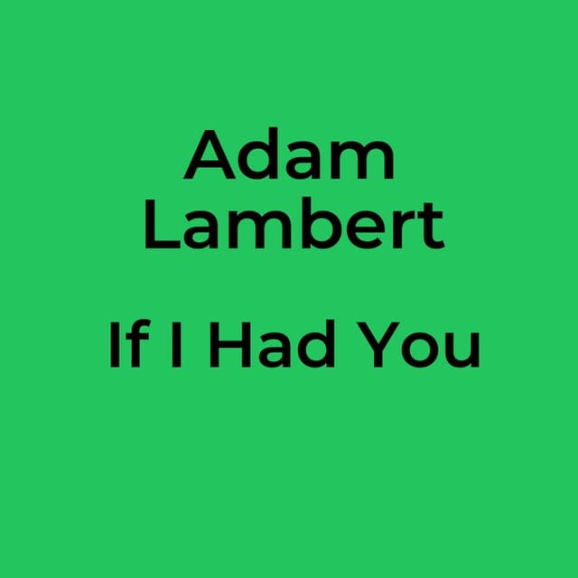 If I Had You
