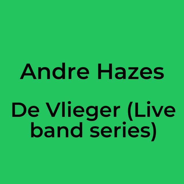 De Vlieger (Live band series)