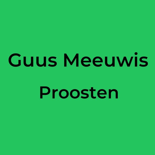 Proosten