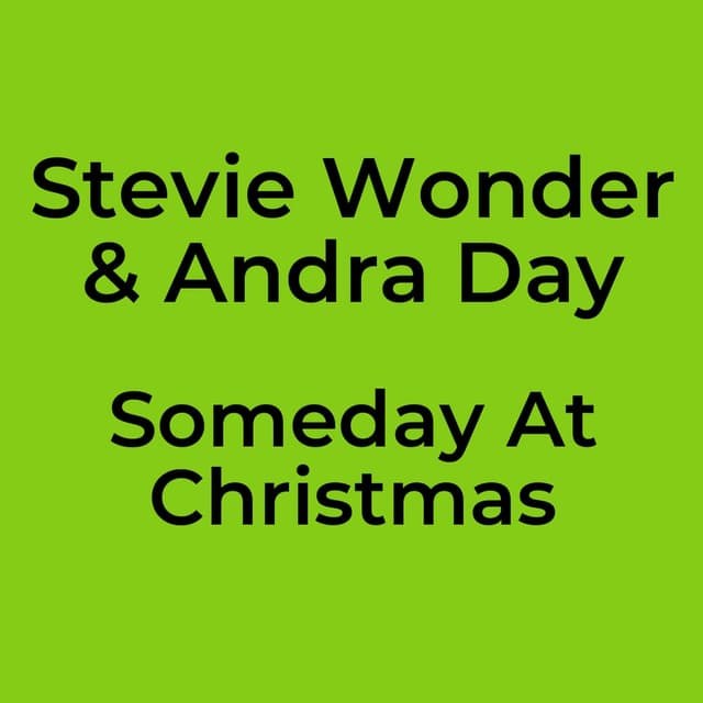 Someday At Christmas