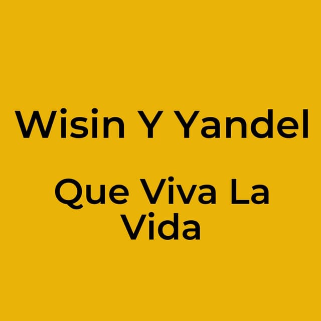 Que Viva La Vida