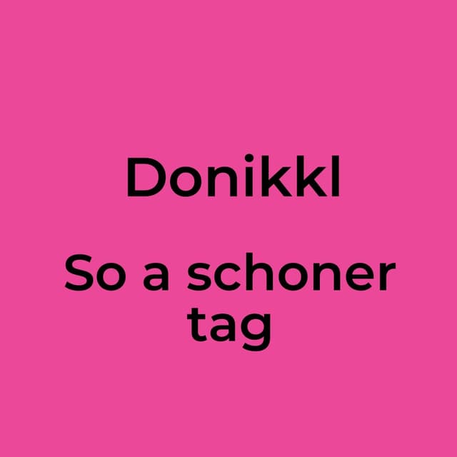 So a schoner tag