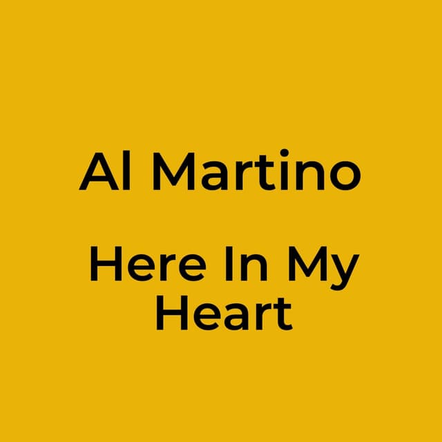 Here In My Heart