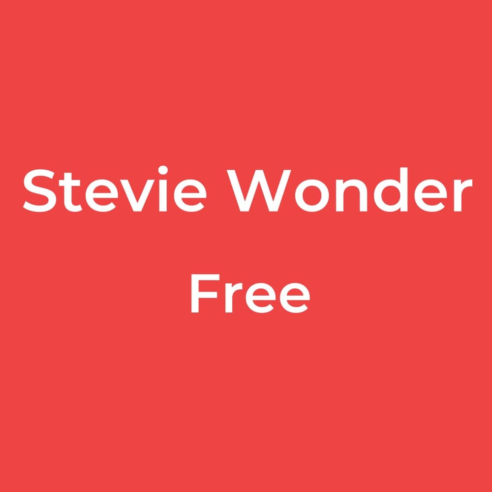 Stevie Wonder - Free