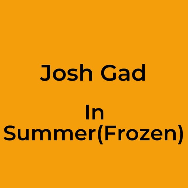 In Summer(Frozen)