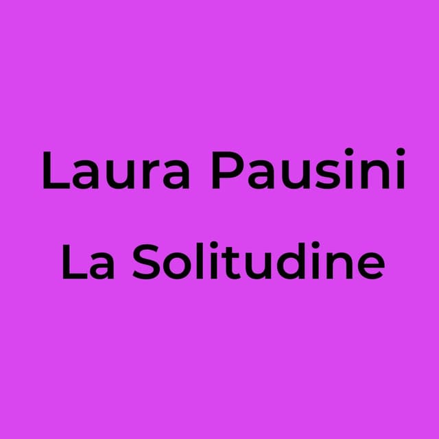 La Solitudine