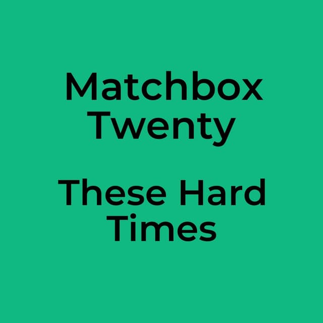 These Hard Times