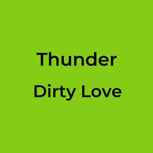 Dirty Love