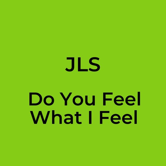 Do You Feel What I Feel