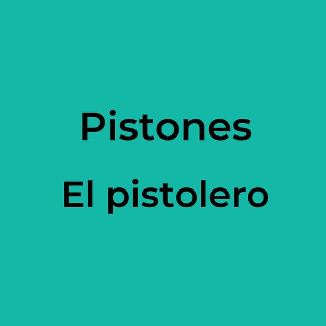El pistolero