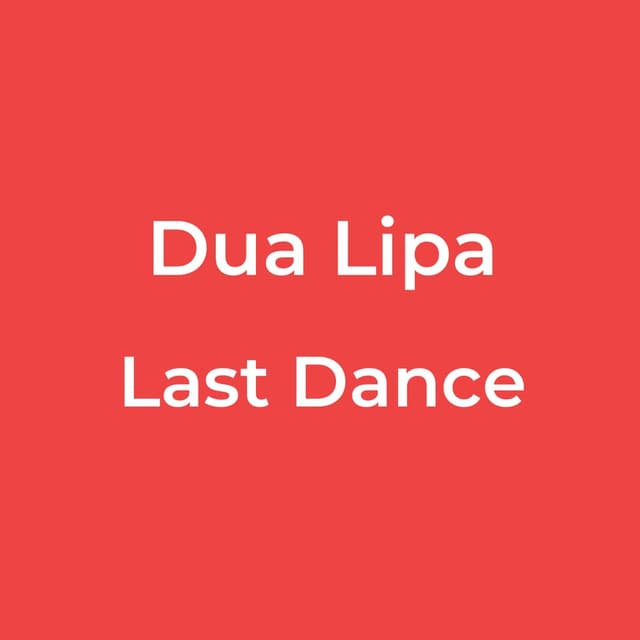 Last Dance