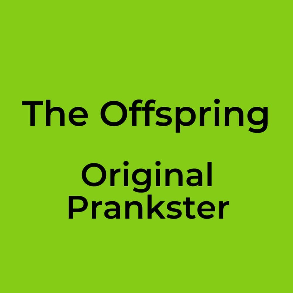 The Offspring - Original Prankster