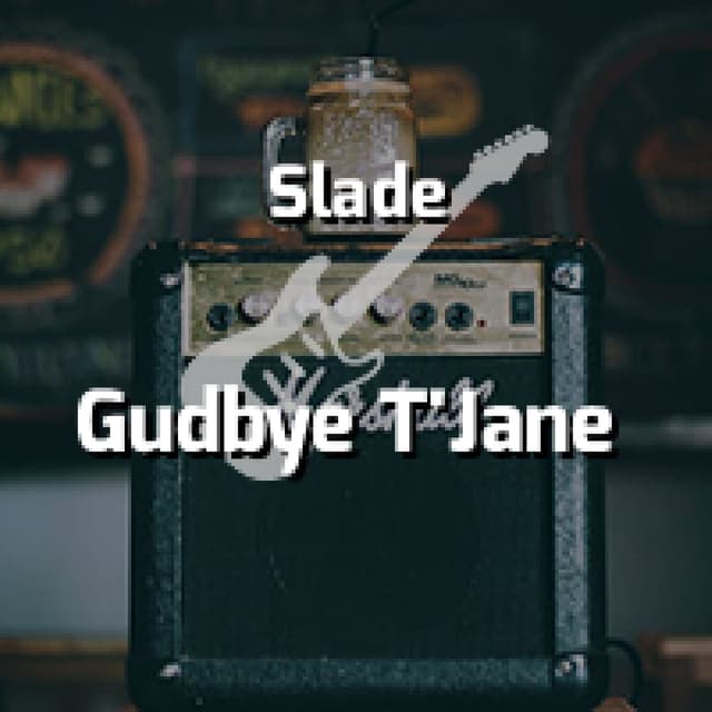 Gudbye T'Jane