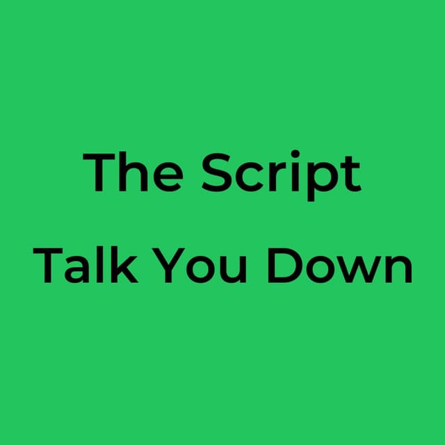 Talk You Down