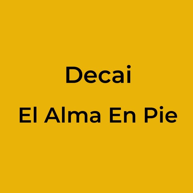 El Alma En Pie