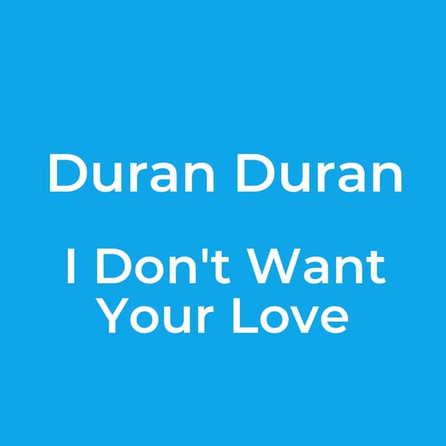 I Don't Want Your Love