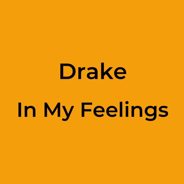 In My Feelings