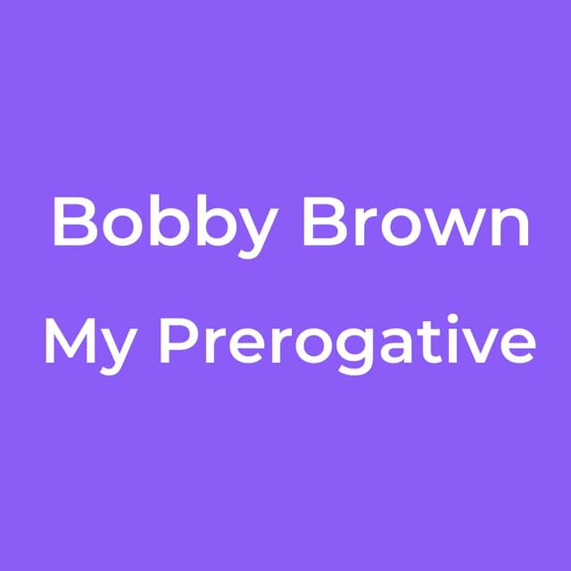 My Prerogative