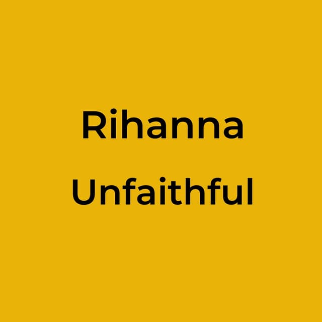 Unfaithful