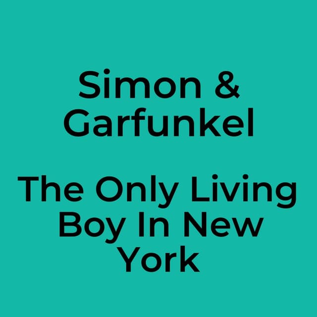 The Only Living Boy In New York