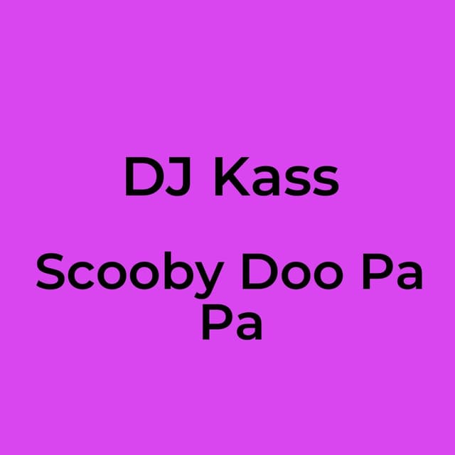 Scooby Doo Pa Pa