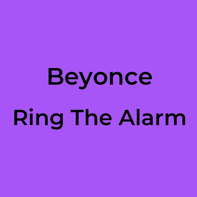 Ring The Alarm