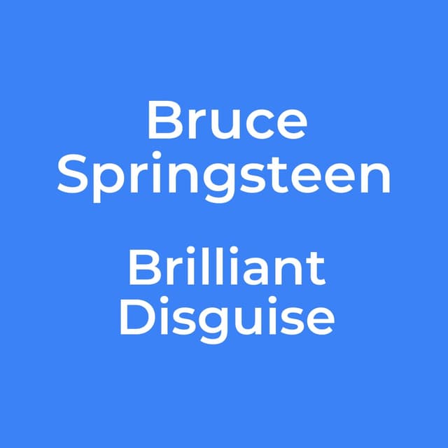 Brilliant Disguise